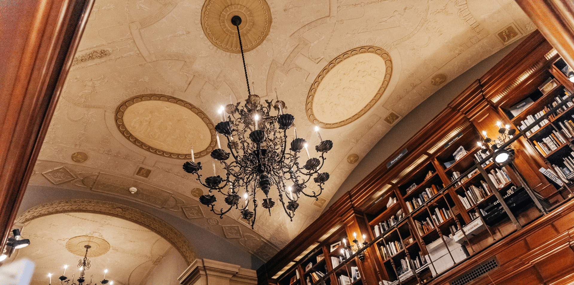 Rizzoli Bookstore Chandelier